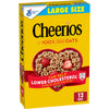 Cheerios Heart Healthy Cereal, Gluten Free Cereal with Whole Grain Oats, Large Size, 12 OZ