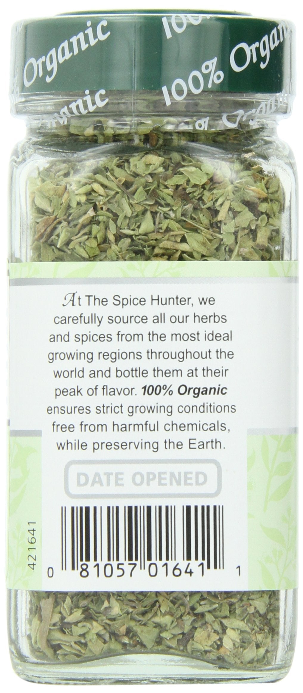 Spice Hunter Spices, Organic Oregano, 0.45 Ounce (Pack of 6)