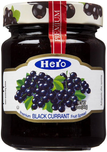 Hero Black Currant Fruit Spread, 12 Oz