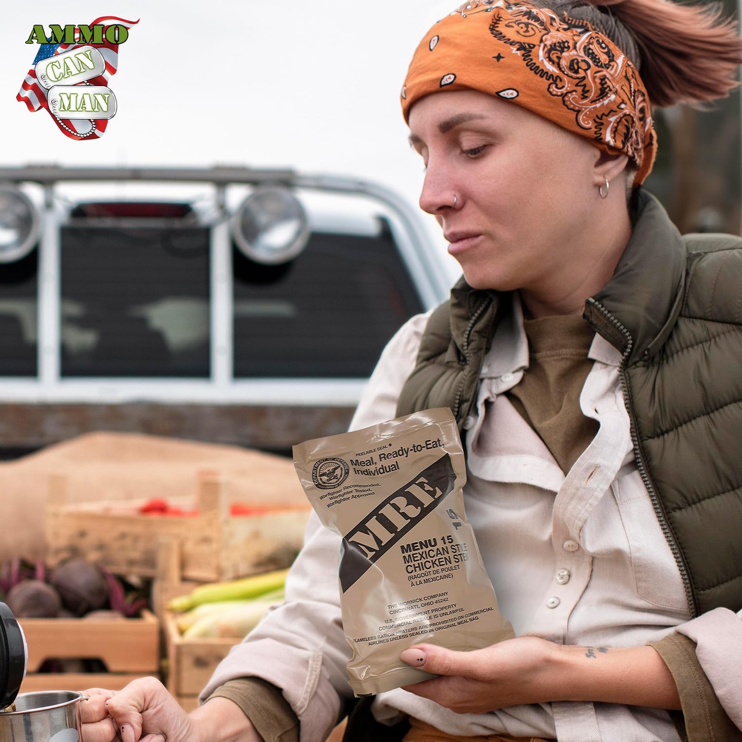 Meals Ready To Eat Surplus (Pack Of 4) - Mre Emergency Food Rations W/Assorted Flavors For Camping, Survival & More - 2015 Packa