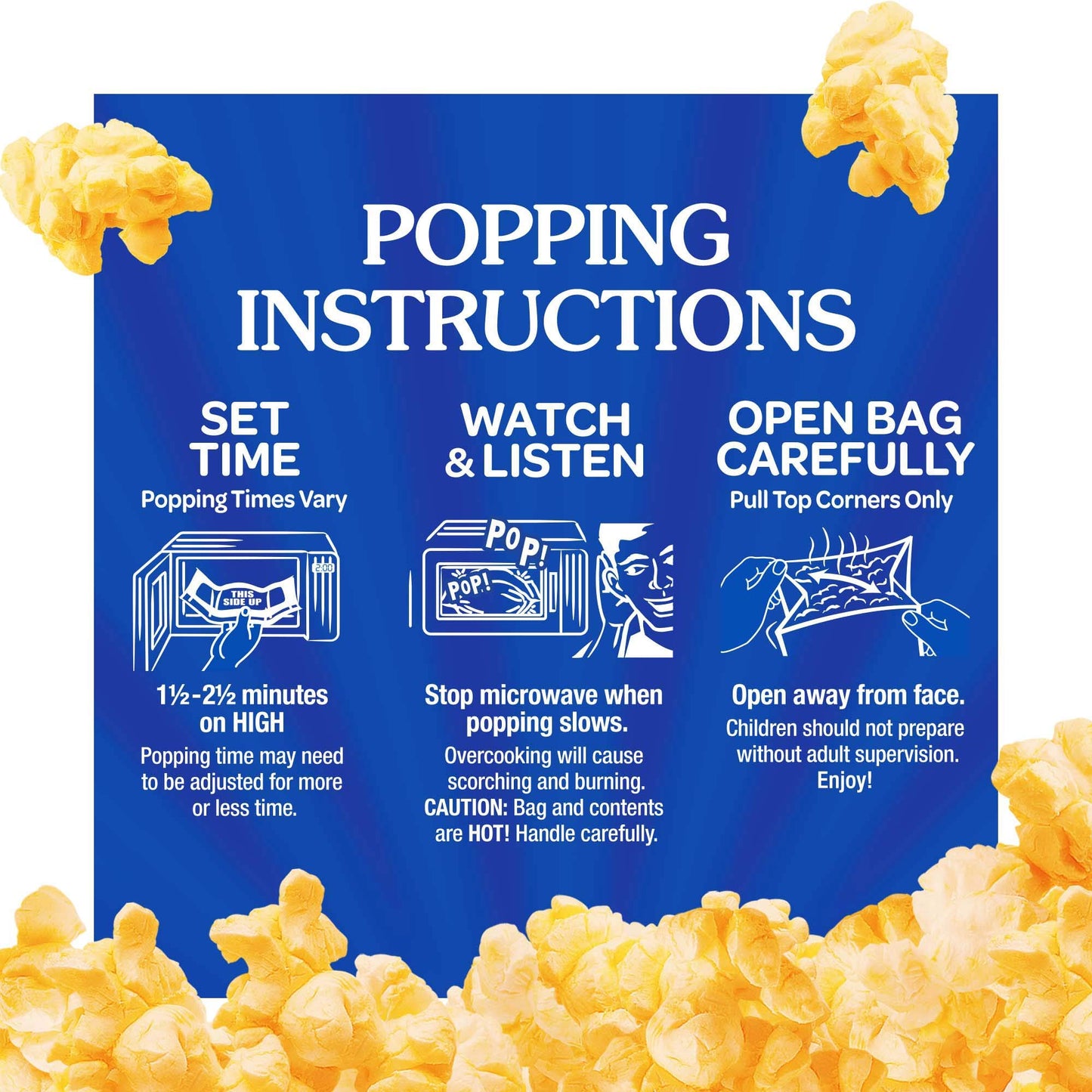 ACT II Butter Lovers Microwave Popcorn, 3-Count 2.75-oz. Bags