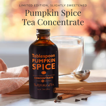 The Republic of Tea Pumpkin Spice Black Tea Concentrate, 8 fl oz - 16 Servings