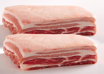 Pork Belly Slab With Skin-On 7-8Lbs, For Grilling, Bbq, Roasting And Lechon Belly- Usda Approved