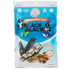 UNCLE NICK Korean Super Snacks - Black & Black Seaweed Snack with Almond and Sesame Seeds 1oz (Pack of 6)