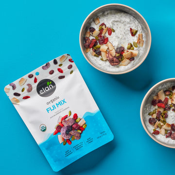 Elan Organic Fiji Mix, 4.8 oz, Non-GMO, Gluten-Free, Vegan, Kosher, Dried Fruits (Dried Goji Berries, Dried Cranberries), Superf