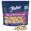 Fisher Chef'S Naturals Unsalted Sliced Almonds 10Oz Resealable Bag - Raw Nuts Perfect For Cooking, Baking & Snacking, Vegan Protein, Keto Snack, Gluten Free