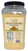 Stone Ground Yellow Corn Meal | Enriched | by Dasher's Spice & Beans | 4.5 lb. Cannister