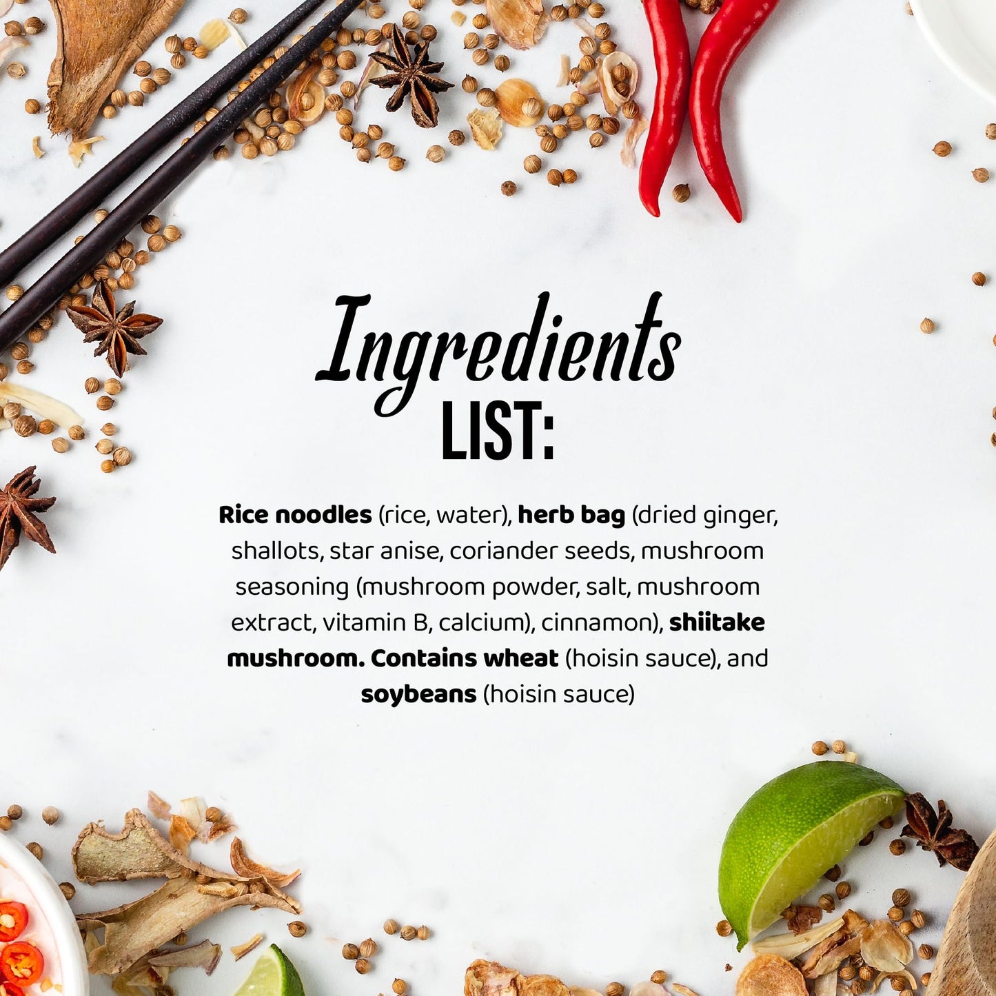 Get Cultured Box Diy Vegan Pho Kit (Ph? Chay), Make Authentic Vegan Vietnamese Noodle Soup Broth, Includes Herb Bag, Rice Noodle