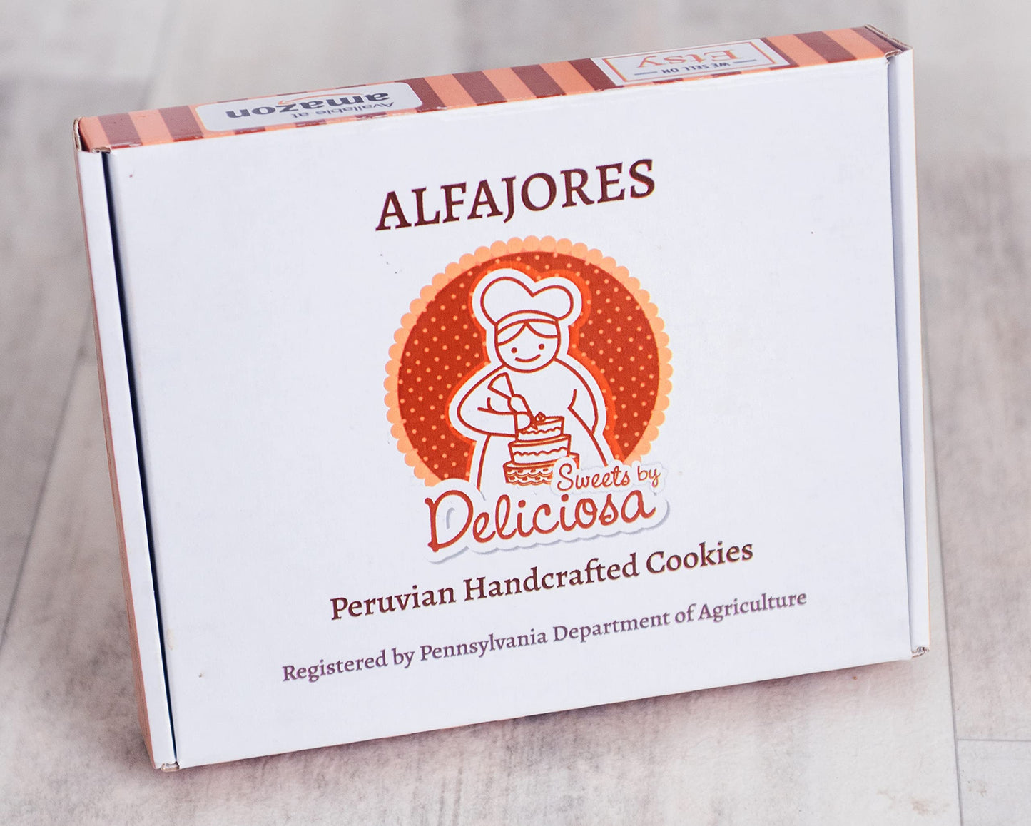 Alfajores The Icing House - Sweets By Deliciosa - Box Of 12 Cookies - Filled With Dulce De Leche