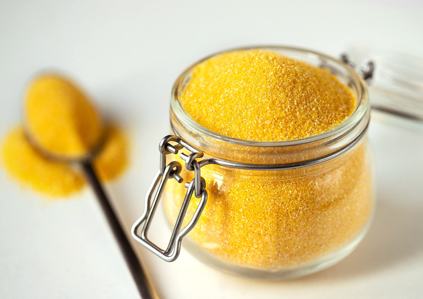 Food To Live Organic Yellow Polenta, 10 Pounds - Non-Gmo Yellow Corn Grits, Ground Cornmeal, Quick Cooking, Vegan, Kosher, Bulk,