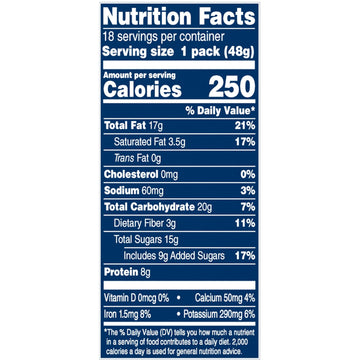 Planters Chocolate Trail Mix Nuts (1.7 oz Bags, Pack of 18)