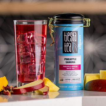 Tiesta Tea - Pineapple Sangria | Pineapple Hibiscus White Tea | Premium Loose Leaf Tea Blend | Low-Caffeinated Fruit Tea | Make
