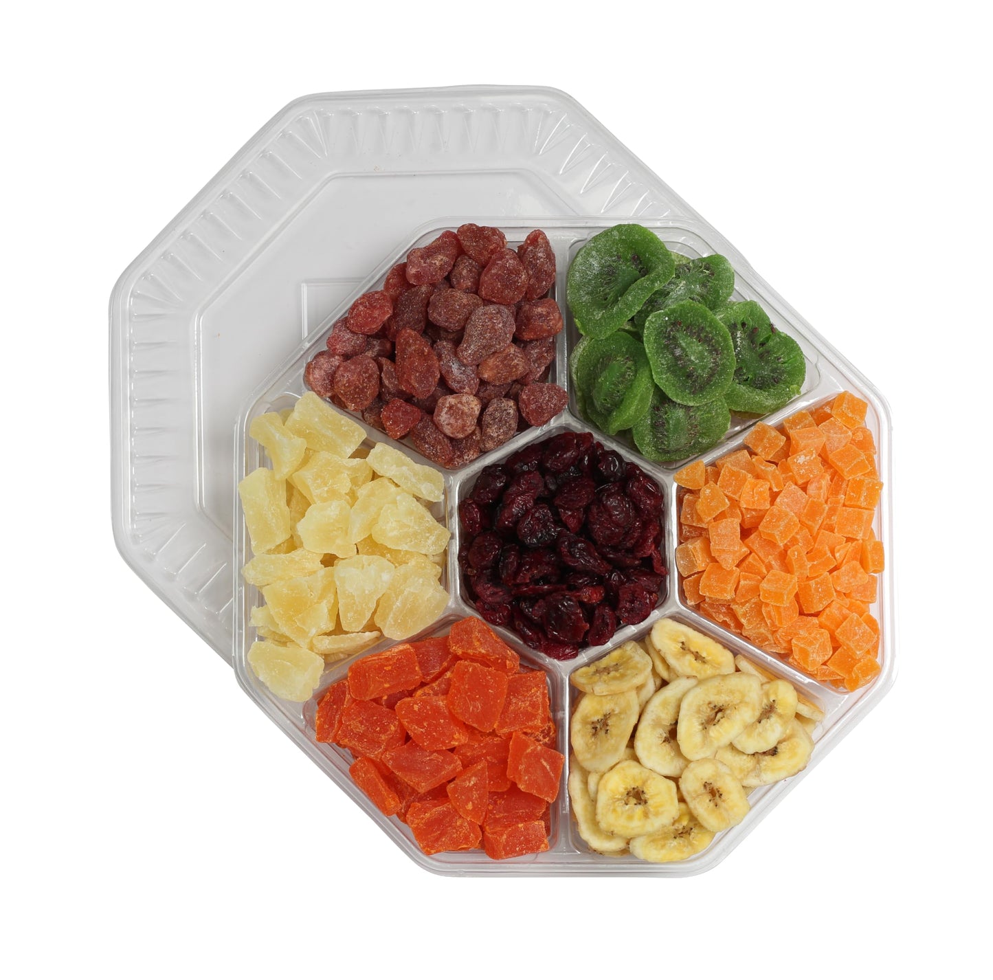 Dried Fruit Gift - 7 Variety Dried Fruit Assortment - Sweet Dried Fruit Gift Basket - Healthy Food Gift - Fancy Fruit Gift For B