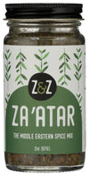 Z&Z Zaatar Spice Blend with Sumac & Toasted Sesame Seeds, 2 Oz - Savory & Tangy Seasoning for Breads, Salads, Chicken, Snacks