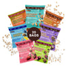 Bcuz Granola Bites - Gluten Free On The Go Snacks Variety Pack, Kosher, Vegan Friendly, Travel Safe, Healthy Breakfast And Dessert For Kids Or Mature-Themeds Lunchboxes, 1 Ounce, Pack Of 20
