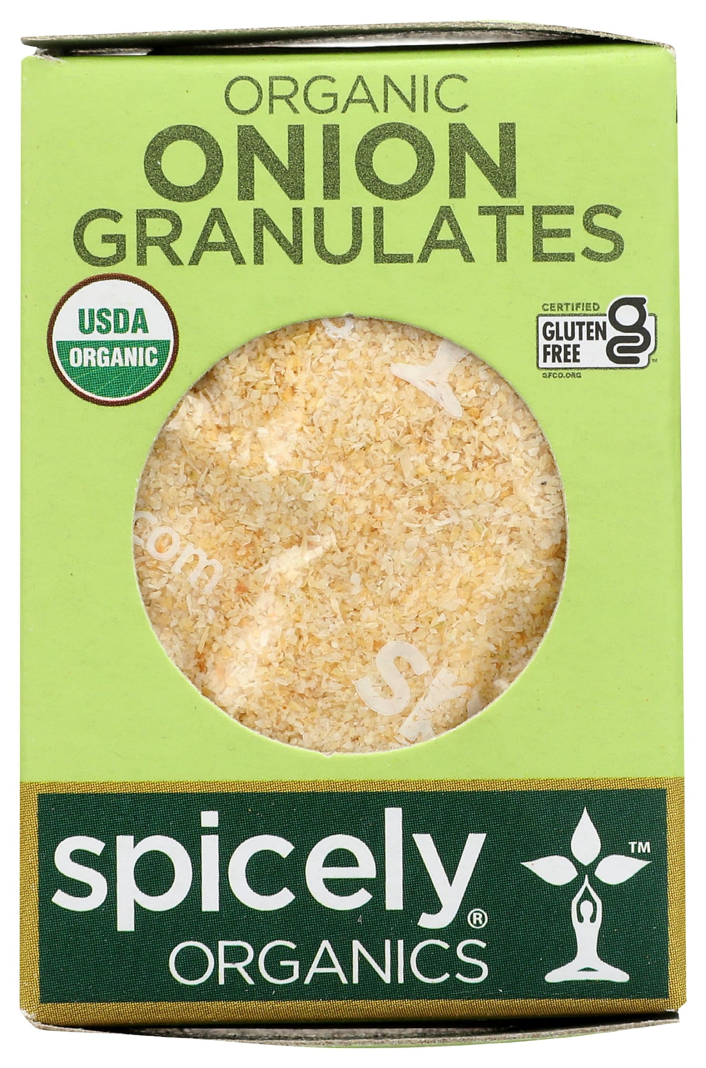 Spicely Organic Onion Granulates 0.4 Oz Certified Gluten-Free