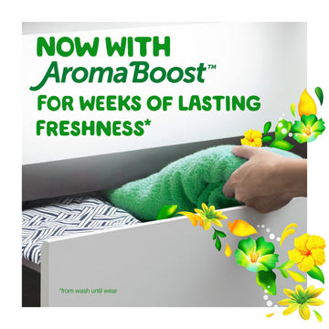 Gain Fabric Softener, Original Scent, 140 fl oz, 190 Loads, HE Compatible - Softens & Freshens Laundry