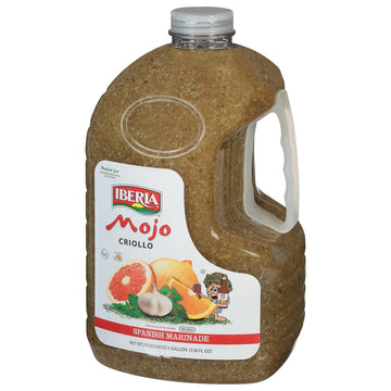 Iberia Mojo Criollo, 1 gallon Spanish Marinade Perfect for Marinating Chicken, Beef & Pork, Made With Real Orange Juice, 128 Fl