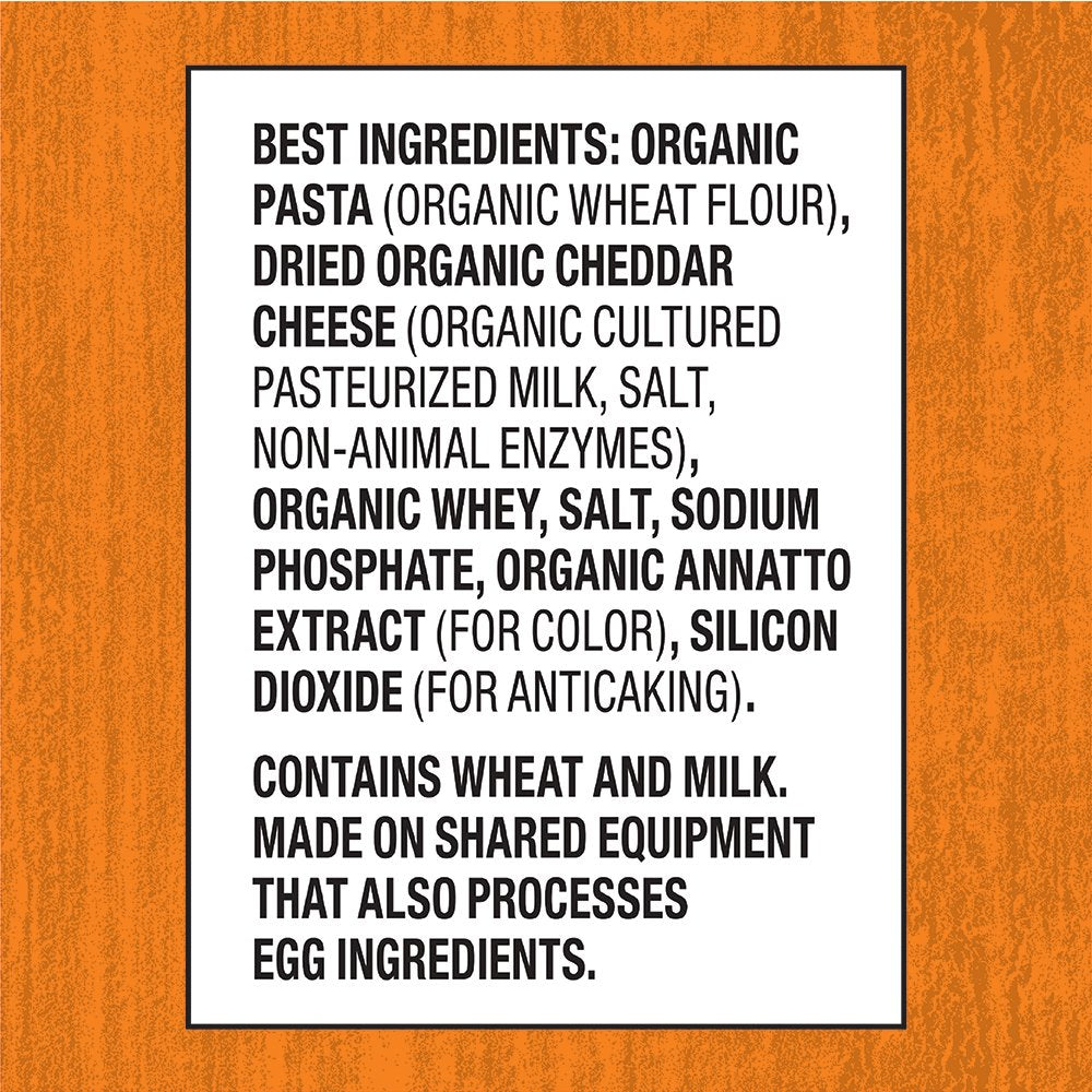Annies Organic Macaroni & Cheese, Shells & Real Aged Cheddar, 12 Boxes, 6 oz. Each