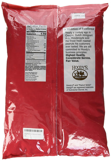Hoody's In-Shell Classic Roast Peanuts, Salted, 80 Ounce - 5 Pounds of Delicious Snack Nuts