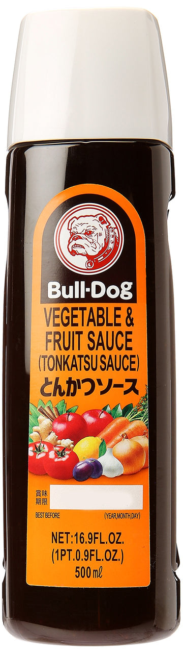 Bull-Dog Vegetable & Fruit Sauce, Tonkatsu Sauce, 16.6 Oz