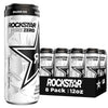 Rockstar Energy Drink Pure Zero Silver Ice, 12 Fl Oz Sleek Cans, Pack of 8