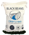Washington State Black Beans | 4 Lb Linen Drawstring Bag | Non-Gmo | Vegan | Kosher | Non-Irradiated | Dry Black Beans | Frijole