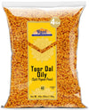Rani Toor Dal (Split Pigeon Peas) Oily, 64oz (4lbs) 1.81kg Bulk ~ All Natural | Gluten Friendly | NON-GMO | Vegan | Indian Origi