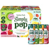 Simply POP Prebiotic Soda Variety Pack Cans 12 fl oz 12 Pack