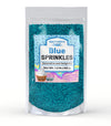 Unpretentious Blue Jimmies Sprinkles (1.5 lb), Perfect for Festivities, Clear Resealable Container, Dessert Decorating