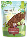 Food to Live Organic Red Rice, 1 Pound - Non-GMO, Whole Grain Variety, Non-Sticky, Vegan, Kosher. Source of Protein. Rich in Ant
