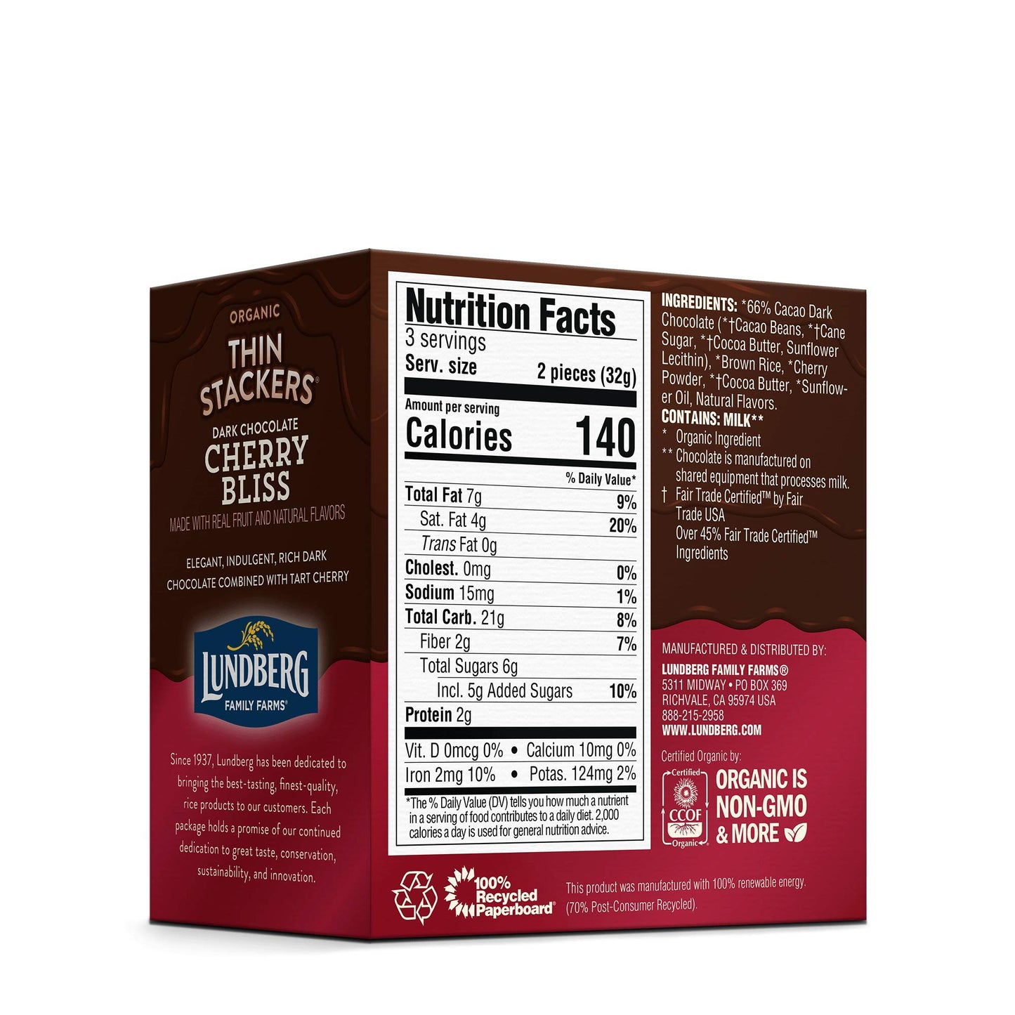 Og2 Lund Dk Choc Chry St ( 6 X 3.4 Oz )