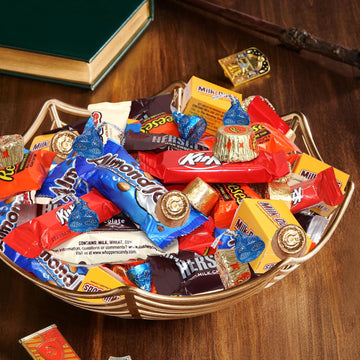 Bulk Halloween Chocolate Candy Variety Pack - 2 Pound Bag of Individually Wrapped Assorted Milk Chocolate Candies for Trick or T