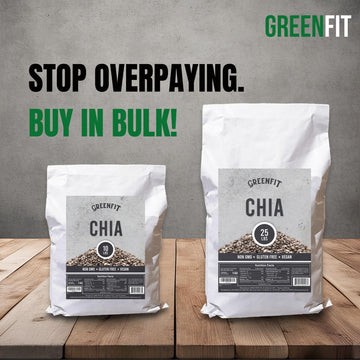 Premium Bulk Chia Seeds (10Lbs Bag) | A+ Grade Chia | Nutrient-Packed Superfood | Non-Gmo | Gluten-Free Chia Seeds Bulk | Vegan