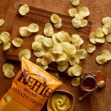 Kettle Brand Potato Chips, Honey Dijon, 8.5 Ounce Bags (Pack Of 12)