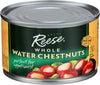 Reese Water Chestnuts - Whole - Case Of 24 - 8 Oz