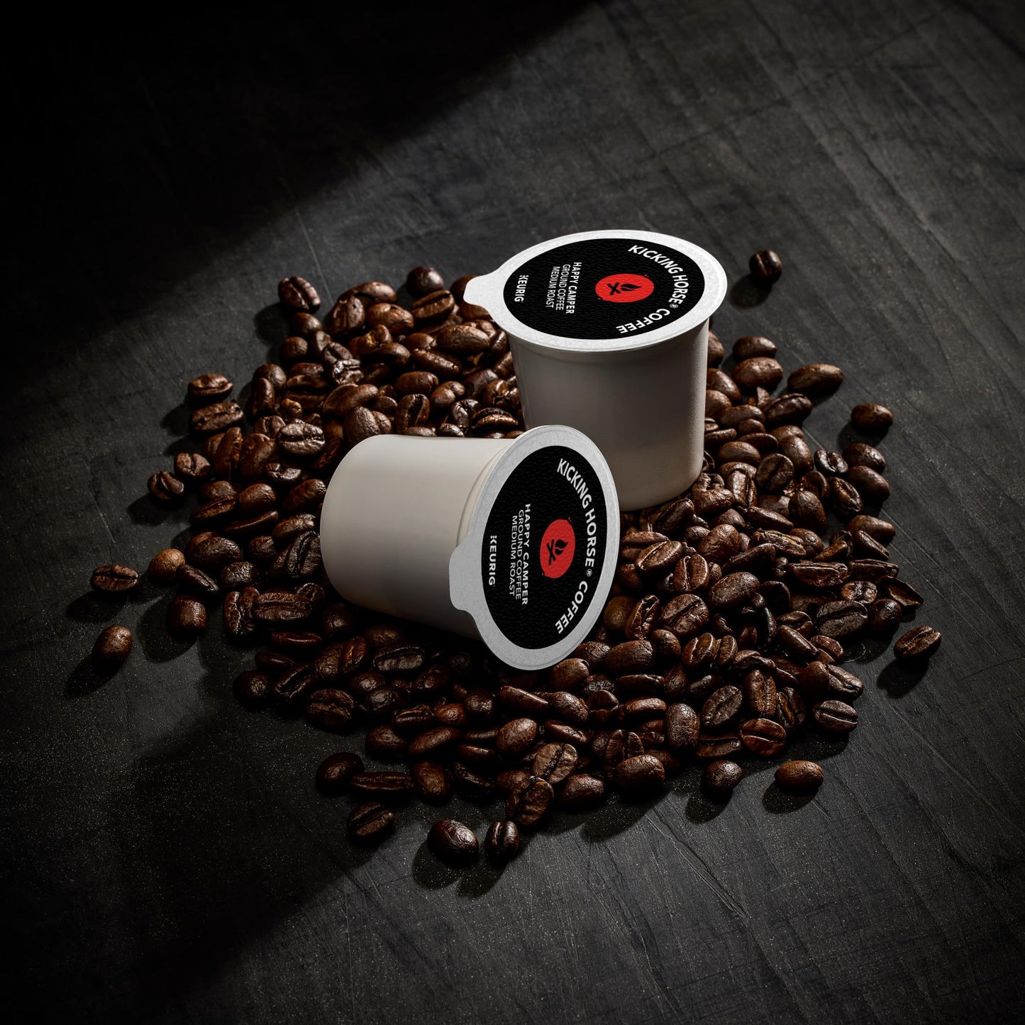 Kicking Horse Coffee Happy Camper Medium Roast Single Serve K-Cup Pods 10 Count