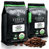 The Bean Organic Coffee Company South America, Medium Roast, Whole Bean Coffee, 16-Ounce Bags (Pack of 2)