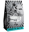 Wake The Hell Up! 12Oz Ultra-Caffeinated Cinnamon Bun Whole Bean Coffee, Low Acid, Medium-Dark Roast