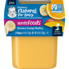 Gerber 2Nd Foods Fruits Banana & Orange Medley Pureed Baby Food, 4 Ounce Tubs, 2 Count (Pack Of 8)