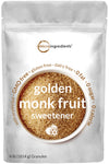 Golden Monk Fruit Sweetener With Erythritol, 4 Pounds - No After Taste - Brown Sugar Substitute, Keto Diet Friendly, Zero Calori