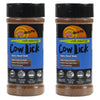Dizzy Pig Barbecue Company Cow Lick Spicy Beef Rub (8Oz Shaker, Two Pack)