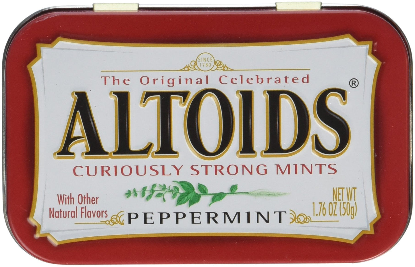 Altoids Peppermint Mints - 1.76 Ounce (Pack Of 6)