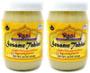 Rani Sesame Tahini (Sesame Butter) 16oz (1lb) 454g, Pack of 2, Glass Jar, Vegan, No added sugar, No Sodium ~ Gluten Free | NON-G