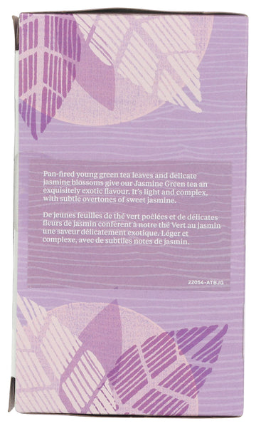 Allegro Tea, Organic Jasmine Green Tea Bags, 20 Ct