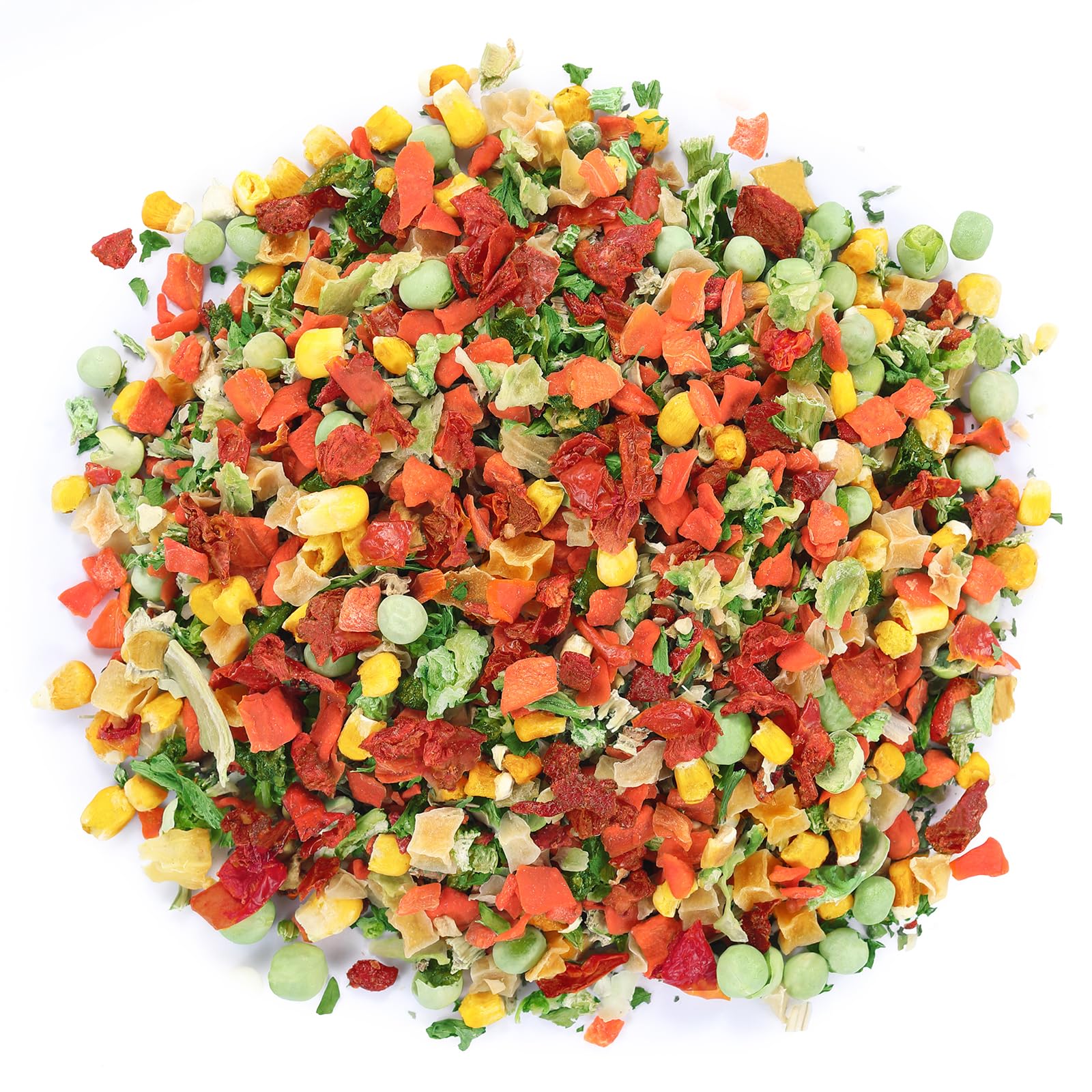 Ramen Toppings for Ramen Noodles, Dehydrated Vegetables Soup, 12 Kinds of Natural Veggies,Dried Vegetable Flakes Blend, Add to N