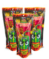 WORLDS HOTTEST PICKLE-Food Crush Dynamite Stick-Spicy Pickles In A Pouch! (Pack of 3) Hot & Juicy and actually tastes great! Inf