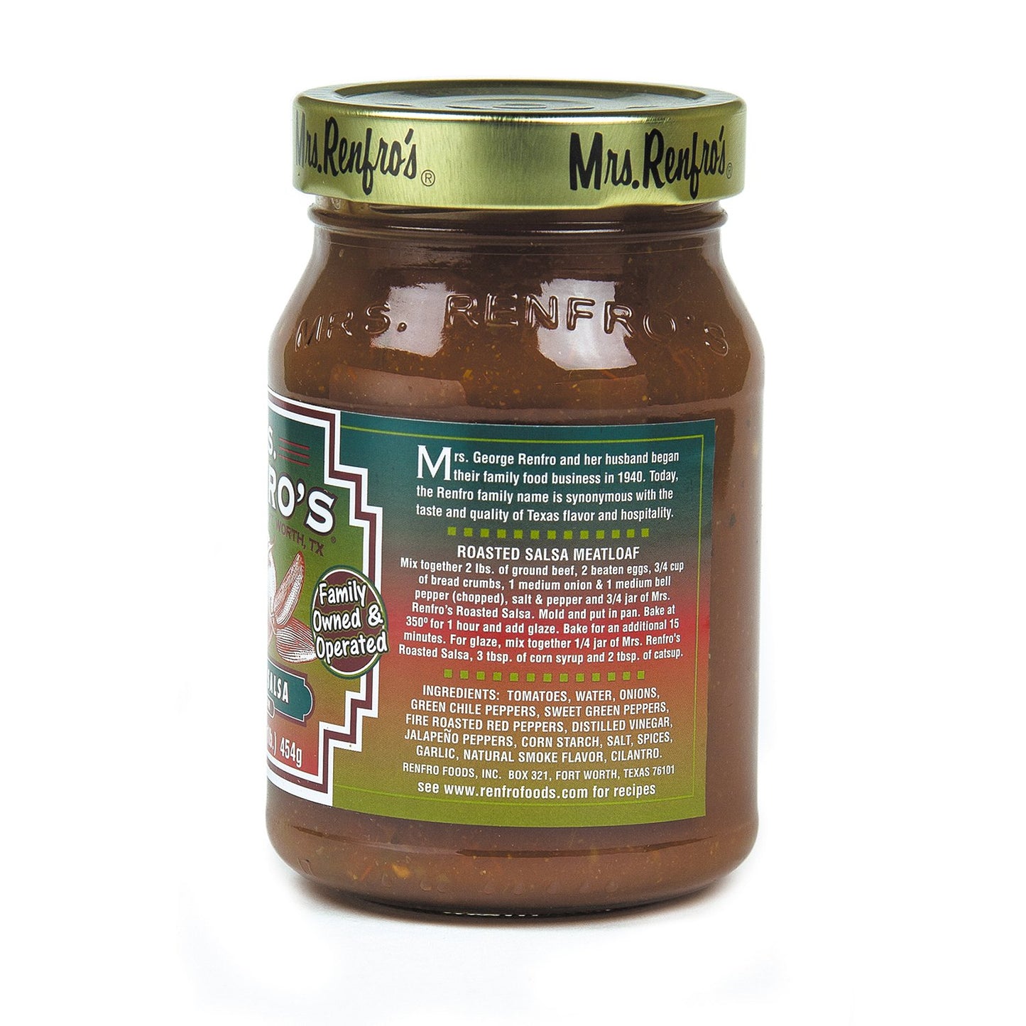 Mrs. Renfro'S Roasted Salsa, 16 Oz (6 Pack)