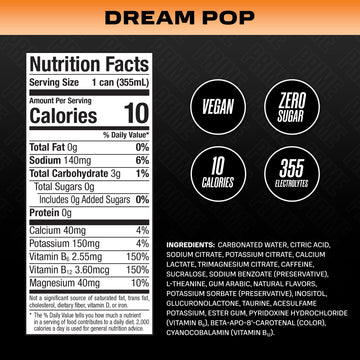PRIME HYDRATION Zero Sugar Energy Drink | 200mg Caffeine | 355mg Electrolytes | Vegan | Gluten Free | 12 Fl Oz | 24 Pack