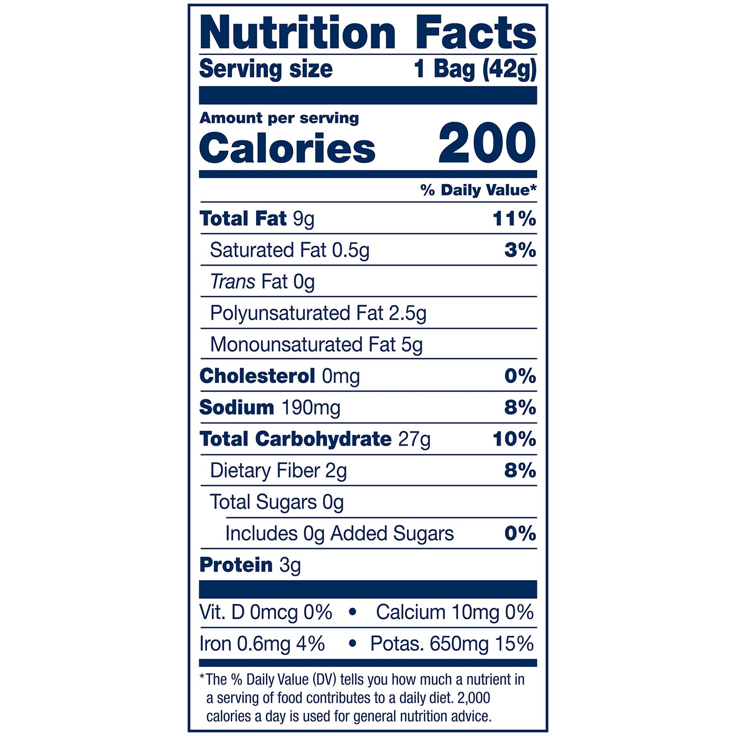 Cape Cod Potato Chips, Less Fat Original Kettle Cooked Chips, 1.5 Oz (Pack Of 56)